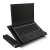 Lavolta Ergonomisch Notebook Laptop Ständer Tisch Bett Frühstück Tablett - Ausklappbare Ebenen - Aluminium - Schwarz - 5