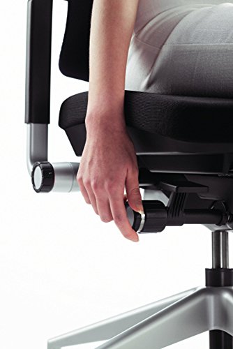 Steelcase Please ergonomischer Chefsessel - mit zweigeteilter Rückenlehne - Bürostuhl + 4in1 Kugelschreiber - 5